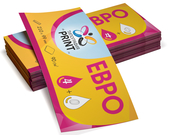 заказать печать 5000 флаеров «Евро», 4+0